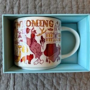Starbucks Wyoming Been There Series Mug - New in Box